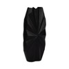 Modern Decorative Aluminum Vase with Sculptural Faceted Starburst Design - Contemporary Decorative Accent for Living Room, Bedroom, and Office Decor - 4 of 4