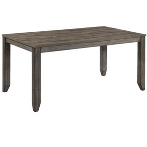 Sapphtopaz Dining Table Kitchen Table Rectangular Dining Table Dining Room Table for 6 with Sturdy Frame for Kitchen, Dining Room - 1 of 4
