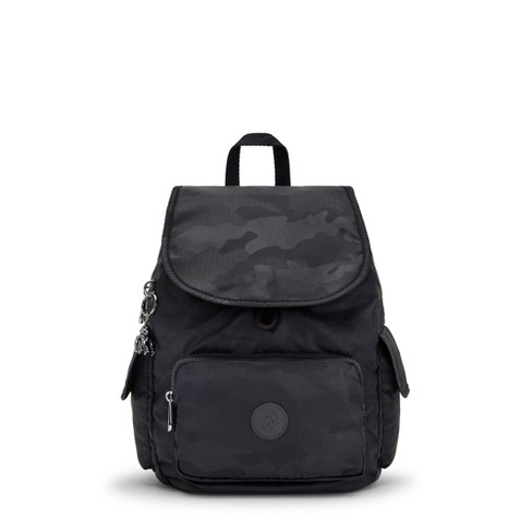 Ruwe olie Dragende cirkel schoolbord Kipling City Pack Small Backpack Black Camo Emb : Target