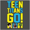 Teen Titans Go Title Character Logo Black T-shirt Toddler Boy to Youth Boy - image 2 of 2