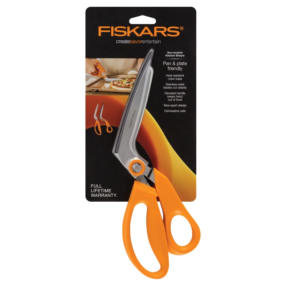 UPC 660736100919 product image for Kitchen Shears Fiskars, Orange | upcitemdb.com