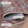 Abynow Geometric Honeycomb Distressed Persian Indoor Area Rug-6' x 9'-Rustic Red - 2 of 4