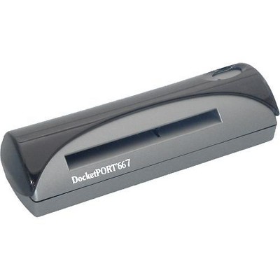 Penpower DocketPORT 667 Card Scanner - 48 bit Color - 8 bit Grayscale - USB