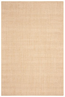 Beige Ivory Wool Handmade Non-slip Runner Rug