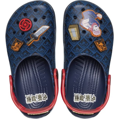 Crocs Kids' Jujutsu Kaisen Classic Clogs, C11, Navy : Target