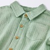 Baby Boys' Gauze Slub T-Shirt & Shorts Set - Cloud Island™ - 3 of 4