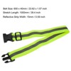 Unique Bargains Reflective Belt Bands Strip Reflective Gear for Cycling at Night - 2 of 4