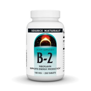 Vitamin B-2 100mg by Source Naturals, Inc.  -  250 Tablet - 1 of 3