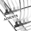 Lynk Professional 11"x21" Pull Out Pot and Pan Organizer Rack for Cabinet Chrome: Chrome-Plated Steel, Ball Bearing Glides - 4 of 4