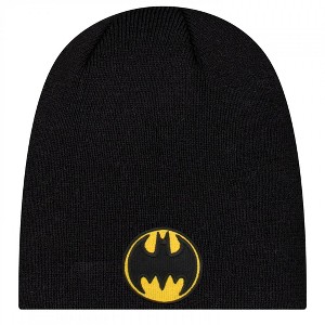 Adult Batman Bat Signal Logo New Era Beanie - 1 of 1