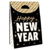 Big Dot of Happiness Hello New Year - NYE Gift Favor Bags - Party Goodie Boxes - Set of 12 - image 3 of 4