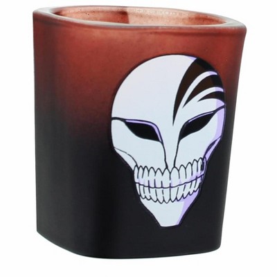 Just Funky Bleach Red Ichigo's Hollow Mask 1.5oz Square Shot Glass