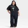 Women's Halloween Oversized Sleep T-Shirt - Hyde and EEK! Boutique™ - 3 of 3
