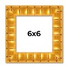 PosterPalooza | 6x6 Bamboo Picture Frame, UV Acrylic, 4 Finishes - Brown, Black, Gold, and Natural - 2 of 4