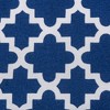 Design Imports  Nautical Blue Lattice Tablecloth 60X84 - 4 of 4