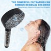 Double Shower Head, High Pressure Tandem Shower, 7-Setting Handheld Shower Head, Filter Shower Head 360 Degrees Adjustable Top Spray - 4 of 4