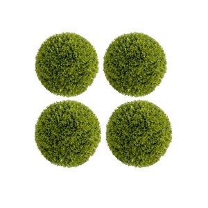 Garvee Artificial Plant Topiary Ball, Artificial Boxwood Balls, Indoor Outdoor - 1 of 4
