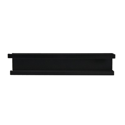 Black Metal Magnetic Paper Towel Holder with Dual Bars