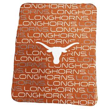 NCAA Texas Longhorns Classic Fleece Throw Blanket