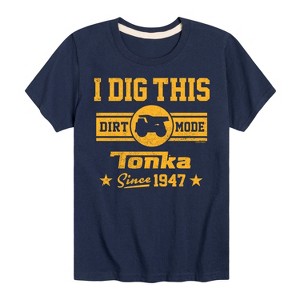Boys' - Tonka - I Dig This Dirt Mode Since 1947 Short Sleeve Graphic T-Shirt - 1 of 4