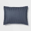 3pc Luxe Striped Damask Duvet Cover and Sham Set - Threshold™ - image 3 of 4