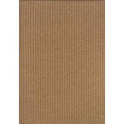 Oriental Weavers Karavia 550X3 Brown/ Light Brown Indoor/Outdoor Area Rug - 2'5" x 4'5"