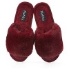 Memoi The Bette Plush Open-Toe Slipper - 2 of 3
