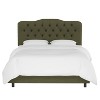 Skyline Furniture Seville Upholstered Bed in Linen - 2 of 4