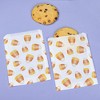 Big Dot of Happiness Candy Corn Paper Treat Bags, Halloween and Fall Individual Candy Snack Favors, Greaseproof White Sandwich Cookie Bags - 25 Count - 2 of 4