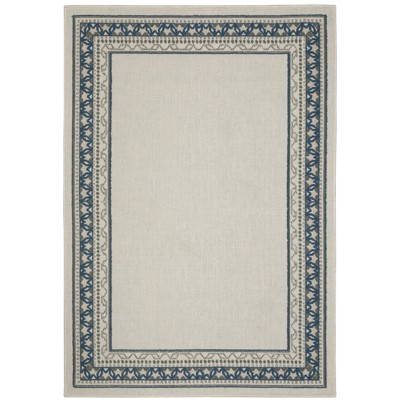 Oriental Weavers Torrey 8020W Light Grey/ Blue Indoor/Outdoor Area Rug - 5'3" x 7'3"