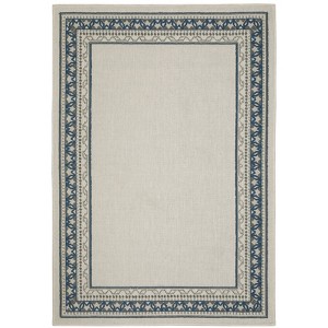 Oriental Weavers Torrey 8020W Light Grey/ Blue Indoor/Outdoor Area Rug - 1'10" x 3'9" - 1 of 4