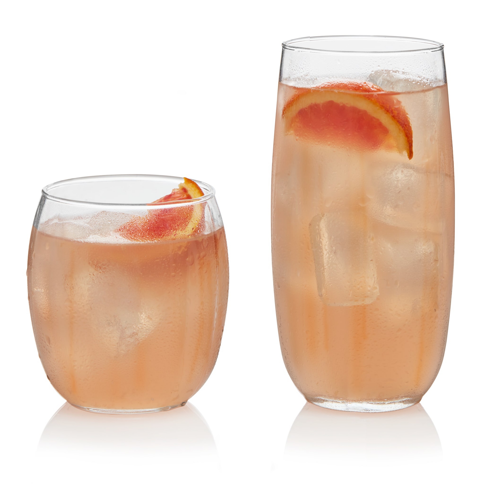 16 Piece Tumbler and Rocks Glass Set