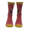 Crazy Dog Women's Burgers and Fries Before Guys Socks Funny Sarcastic Fast Food Graphic Novelty Footwear for Ladies - 3 of 4