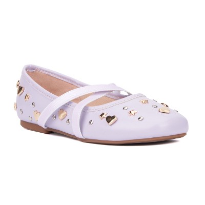 Olivia Miller Girl's Atomic Vibe Ballet Flats