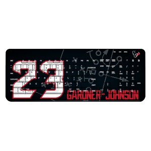NFL Houston Texans Players Game Tactic Wireless USB Keyboard - 1 of 4