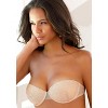 Women's Lace Accent Strapless Bra - LASCANA - 2 of 4