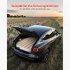 VEVOR Car Air Mattress, Fits Tesla Model Y (2020-2024), Inflatable Car Camping Mattress, Flocking Thickened, with Built in Pump, 2 Pillows, Beige - 4 of 4