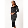 Petal and Pup Womens Baxtor Off The Shoulder Midi Dress - 3 of 4