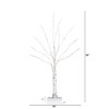 Nearly Natural 2-ft Pre-Lit Artificial White Birch Tree with 60 Warm White LED Lights - 2 of 4