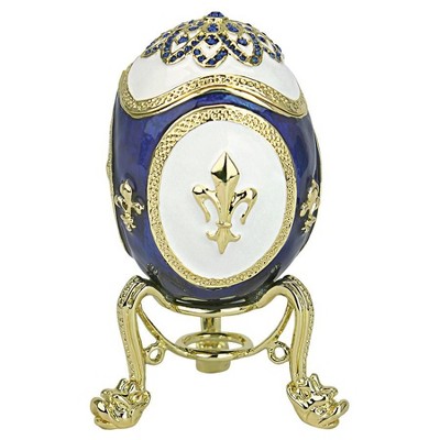Design Toscano Peterhof Palace Romanov-Style Collectible Enameled Eggs: Darya