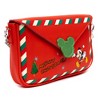 Disney Bag, Crossbody, Mickey Mouse Holiday Christmas Letter to Santa, Red, Vegan Leather - 2 of 4
