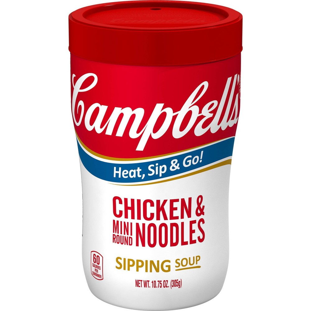 UPC 051000149824 product image for Campbell's Chicken with Mini Noodles Microwaveable Sipping Soup - 10.75oz | upcitemdb.com