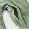 Baby Boys' Cargo Dungaree Romper - Cat & Jack™ Green - 4 of 4