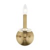 Livex Lighting Bennington 1 - Light Wall Light in  Antique Brass - 3 of 4