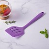 Unique Bargains Full-Coverage Silicone Slotted Shovel Dishwasher Safe 1 Pc - 2 of 4