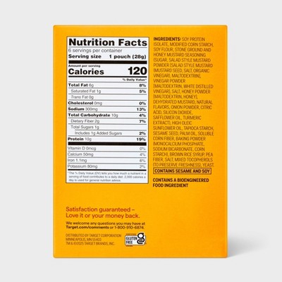 Protein Pretzels - Honey Mustard - 5.9oz/6pk - up&up™