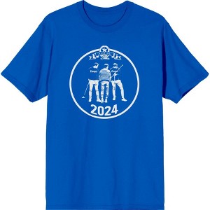 Croquet Team "Champions 2024" Adult Crew Neck Short Sleeve Tee - 1 of 2