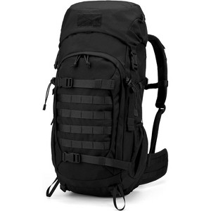 50L Hiking Backpack,Backpacking Backpack with Rain Cover for Hiking,Backpacking,Rucking,Camping,Survival - 1 of 4