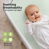 KeaBabies Organic Bassinet Sheet for Baby Girls, Boys, 2-Pack Soothe Bassinet Fitted Sheets, Bedside Bassinet Mattress Sheet - 4 of 4