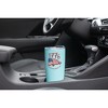 Elanze Designs 20 oz Stainless Steel On the Go Insulated Travel Tumbler With Push Top Lid, 1776 American Flag One Nation Under God Sky Blue - 3 of 4